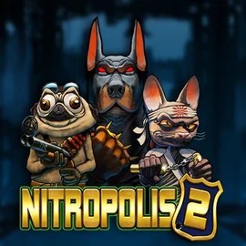 Official Slots logo: Nitropolis 2 by ELK Studios at Vanguards Casino