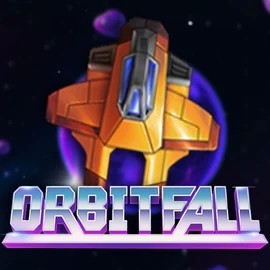 Orbitfall game by ELK Studios – logo hosted on Vanguards Casino